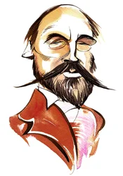 Anatoly Liadov - caricature en couleur